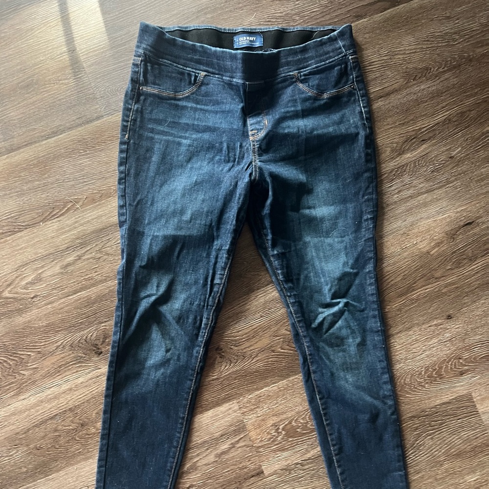 Old navy dark blue jeggings